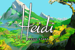 Heidi - The Game Title Screen